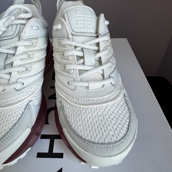 Givenchy Giv 1 Leather And Mesh Sneakers - Picture 12 of 16